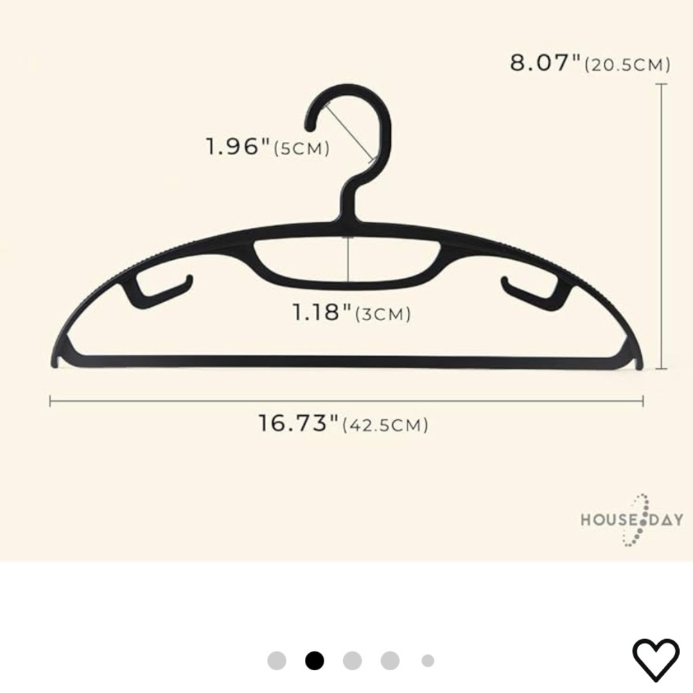 Multi-Color Plastic Hanger Bundle - Picture 4 of 4